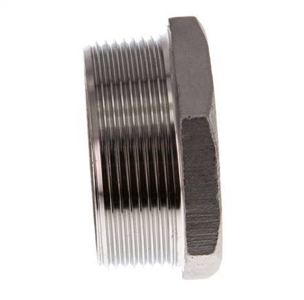 R 2'' x Rp 1'' M/F Reduzierring aus rostfreiem Stahl 16 bar