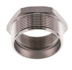 R 2'' x Rp 1 1/2'' M/F Reduzierring aus rostfreiem Stahl 16 bar