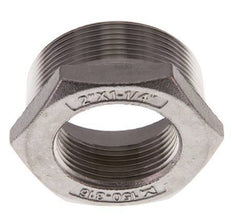 R 2'' x Rp 1 1/4'' M/F Reduzierring aus rostfreiem Stahl 16 bar