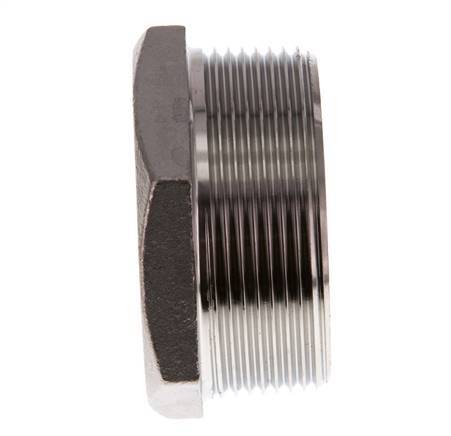 R 2'' x Rp 1 1/4'' M/F Reduzierring aus rostfreiem Stahl 16 bar