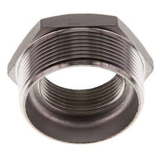 R 2'' x Rp 1 1/4'' M/F Reduzierring aus rostfreiem Stahl 16 bar