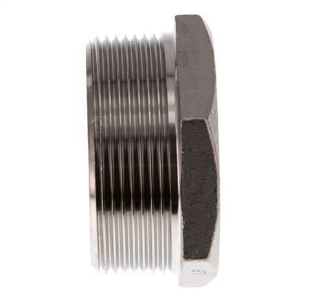 R 2'' x Rp 1 1/4'' M/F Reduzierring aus rostfreiem Stahl 16 bar