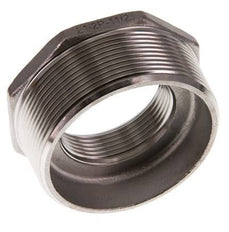 R 2 1/2'' x Rp 1 1/2'' M/F Reduzierring aus Edelstahl 16 bar