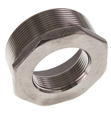 R 2 1/2'' x Rp 1 1/2'' M/F Reduzierring aus Edelstahl 16 bar