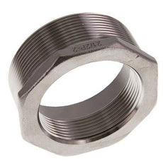 R 2 1/2'' x Rp 2'' M/F Reduzierring aus Edelstahl 16 bar