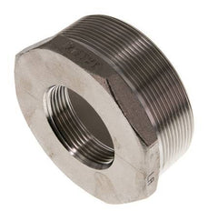 R 3'' x Rp 1 1/2'' M/F Reduzierring aus rostfreiem Stahl 16 bar