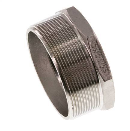 R 3'' x Rp 2 1/2'' M/F Reduzierring aus rostfreiem Stahl 16 bar