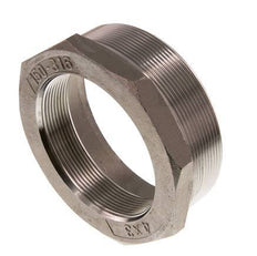 R 4'' x Rp 3'' M/F Reduzierring aus rostfreiem Stahl 16 bar