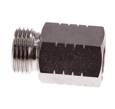 G 1/2'' x 1/2'' NPT M/F Reduzierring aus Edelstahl 40 bar - Hydraulik