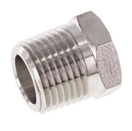 1/2'' NPT x 3/8'' NPT M/F Reduzierring aus Edelstahl 210 Bar - Hydraulik