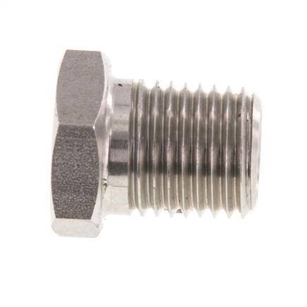 1/4'' NPT x 1/8'' NPT M/F Reduzierring aus Edelstahl 275 Bar - Hydraulik