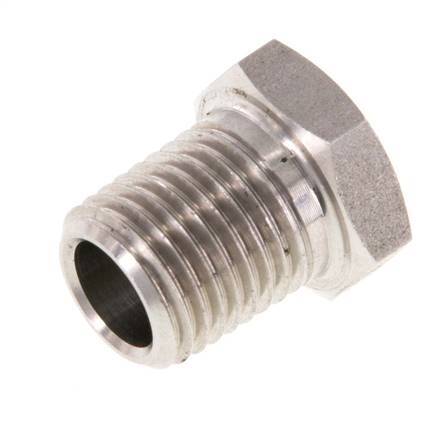 1/4'' NPT x 1/8'' NPT M/F Reduzierring aus Edelstahl 275 Bar - Hydraulik