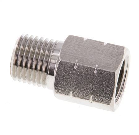 1/4'' NPT x G 1/4'' M/F Reduzierring aus Edelstahl 40 bar - Hydraulisch