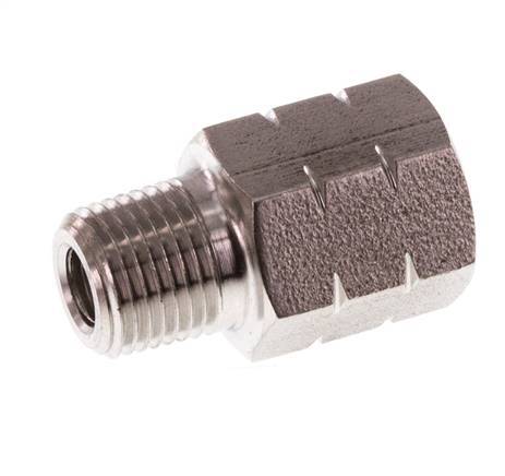1/8'' NPT x G 1/8'' M/F Reduzierring aus Edelstahl 40 bar - Hydraulisch
