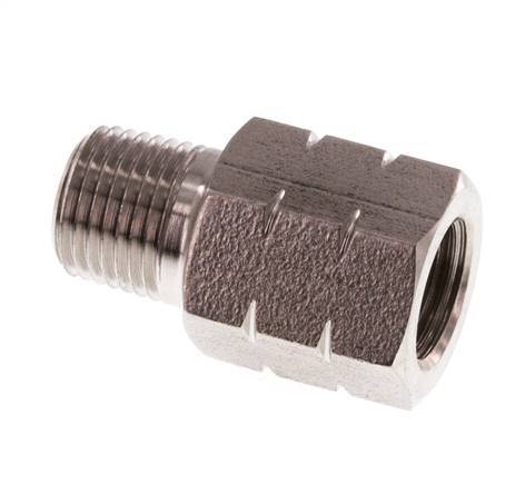 1/8'' NPT x G 1/8'' M/F Reduzierring aus Edelstahl 40 bar - Hydraulisch