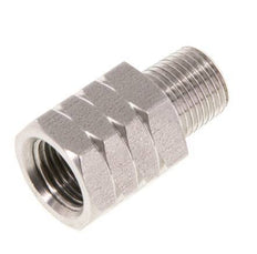 R 1/8'' x 1/8'' NPT M/F Reduzierring aus Edelstahl 40 Bar - Hydraulik