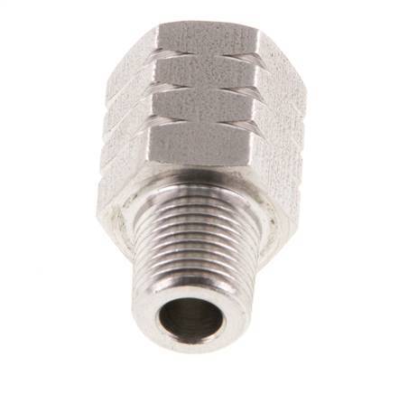 R 1/8'' x 1/8'' NPT M/F Reduzierring aus Edelstahl 40 Bar - Hydraulik