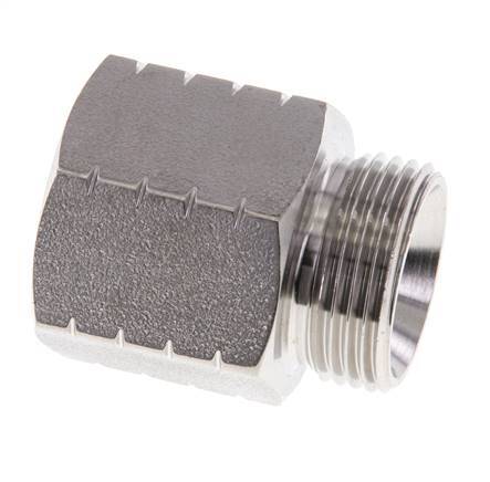 G 3/4'' x 3/4'' NPT M/F Reduzierring aus Edelstahl 40 bar - Hydraulisch