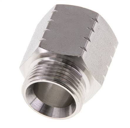 G 3/4'' x 3/4'' NPT M/F Reduzierring aus Edelstahl 40 bar - Hydraulisch