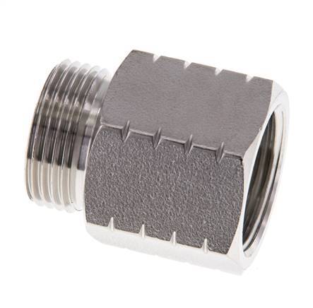 G 3/4'' x 3/4'' NPT M/F Reduzierring aus Edelstahl 40 bar - Hydraulisch
