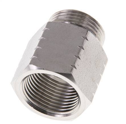 G 3/4'' x 3/4'' NPT M/F Reduzierring aus Edelstahl 40 bar - Hydraulisch