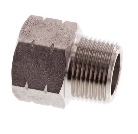 3/4'' NPT x G 3/4'' M/F Reduzierring aus Edelstahl 40 Bar - Hydraulisch