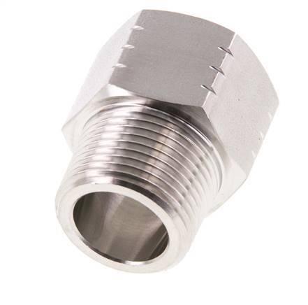 R 3/4'' x 3/4'' NPT M/F Reduzierring aus Edelstahl 40 Bar - Hydraulik