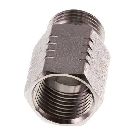 G 3/8'' x 3/8'' NPT M/F Reduzierring aus Edelstahl 40 bar - Hydraulisch