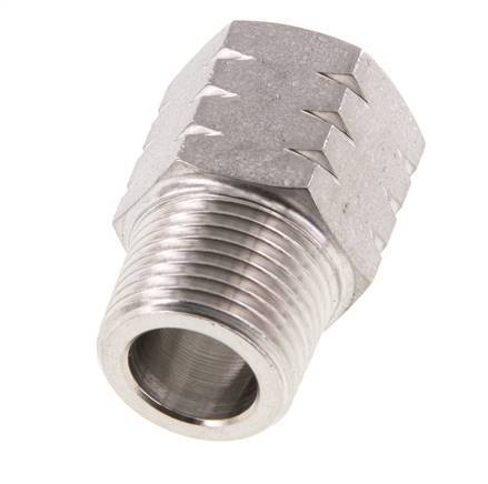 R 3/8'' x 3/8'' NPT M/F Reduzierring aus Edelstahl 40 Bar - Hydraulik