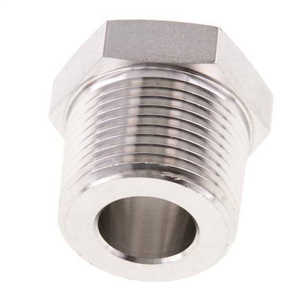 1'' NPT x 1/2'' NPT M/F Reduzierring aus Edelstahl 140 Bar - Hydraulik