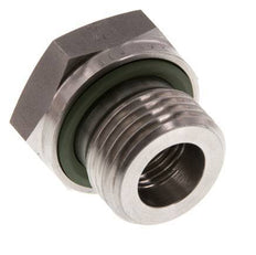 G 1/2'' x G 1/4'' M/F Reduzierstück aus Edelstahl 630 Bar - Hydraulisch
