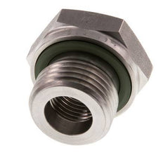 G 1/2'' x G 1/4'' M/F Reduzierstück aus Edelstahl 630 Bar - Hydraulisch