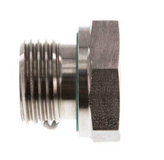 G 1/2'' x G 1/8'' M/F Reduzierstück aus Edelstahl 630 Bar - Hydraulisch