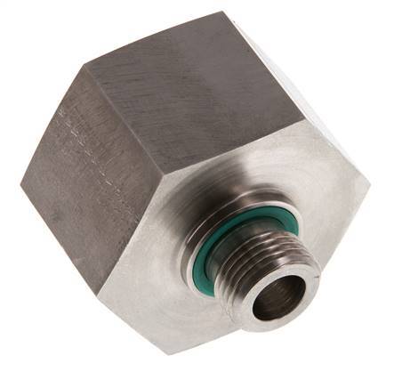 G 1/2'' x G 1 1/4'' M/F Reduzierstück aus Edelstahl 400 Bar - Hydraulik