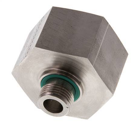 G 1/2'' x G 1 1/4'' M/F Reduzierstück aus Edelstahl 400 Bar - Hydraulik