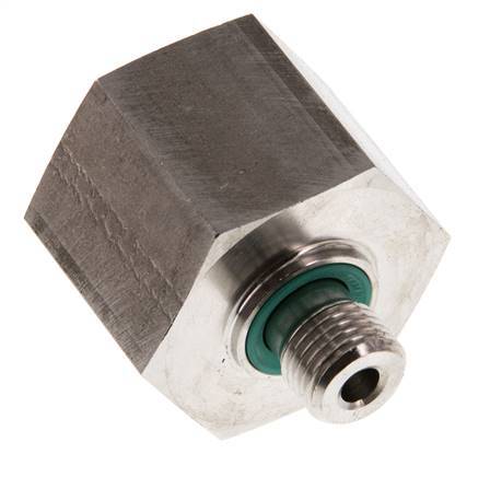 G 1/4'' x G 3/4'' M/F Reduzierstück aus Edelstahl 630 Bar - Hydraulisch