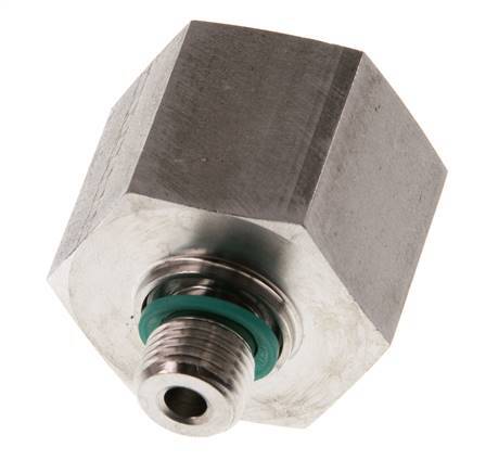 G 1/4'' x G 3/4'' M/F Reduzierstück aus Edelstahl 630 Bar - Hydraulisch