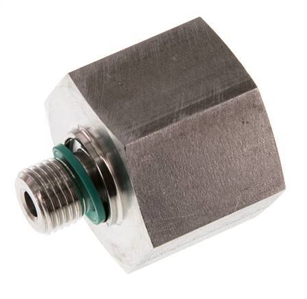 G 1/4'' x G 3/4'' M/F Reduzierstück aus Edelstahl 630 Bar - Hydraulisch