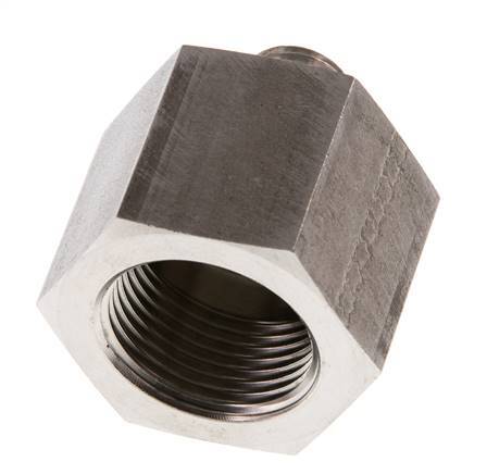 G 1/4'' x G 3/4'' M/F Reduzierstück aus Edelstahl 630 Bar - Hydraulisch