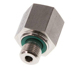 G 1/4'' x G 3/8'' M/F Reduzierstück aus Edelstahl 630 bar - Hydraulisch