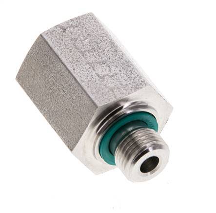 G 1/8'' x G 1/4'' M/F Reduzierstück aus Edelstahl 630 Bar - Hydraulisch