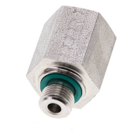 G 1/8'' x G 1/4'' M/F Reduzierstück aus Edelstahl 630 Bar - Hydraulisch