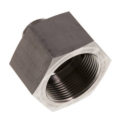 G 3/4'' x G 1 1/2'' M/F Reduzierstück aus Edelstahl 315 Bar - Hydraulisch