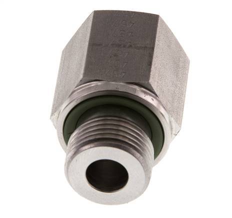 G 3/8'' x G 1/4'' M/F Reduzierstück aus Edelstahl 630 Bar - Hydraulisch