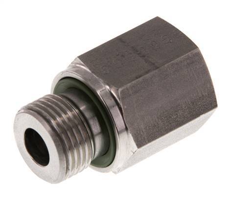 G 3/8'' x G 1/4'' M/F Reduzierstück aus Edelstahl 630 Bar - Hydraulisch