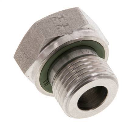 G 3/8'' x G 1/8'' M/F Reduzierstück aus Edelstahl 630 Bar - Hydraulisch