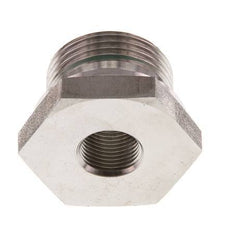 G 1'' x G 3/8'' M/F Reduzierstück aus Edelstahl 400 Bar - Hydraulik