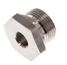 G 1'' x G 3/8'' M/F Reduzierstück aus Edelstahl 400 Bar - Hydraulik