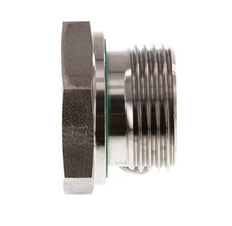 G 1'' x G 3/8'' M/F Reduzierstück aus Edelstahl 400 Bar - Hydraulik