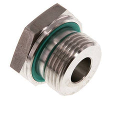 G 1'' x G 3/8'' M/F Reduzierstück aus Edelstahl 400 Bar - Hydraulik